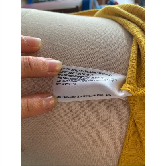 Wild Fable by Target Mustard Bodysuit - Picture 6 of 6